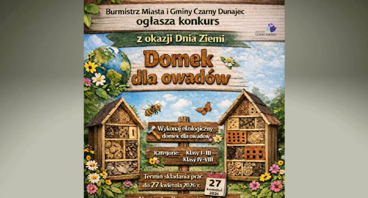 Konkursy, Małe domki wielka sprawa Konkurs ekologiczny Czarnym Dunajcu - zdjęcie, fotografia