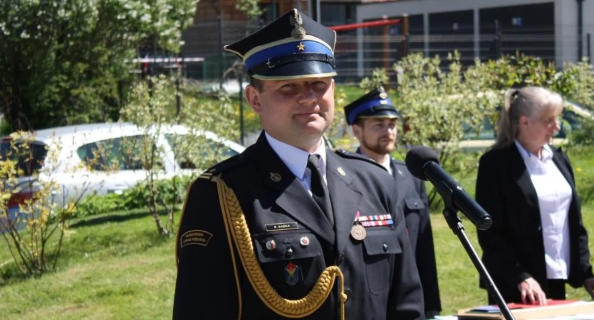 Straż Pożarna, Rafał Bańka nowym komendanta Zakopanem - zdjęcie, fotografia