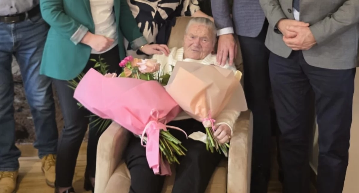 Ludzie, Ludwina Rusnak skończyła wyjątkowy jubileusz Bańskiej Niżnej - zdjęcie, fotografia