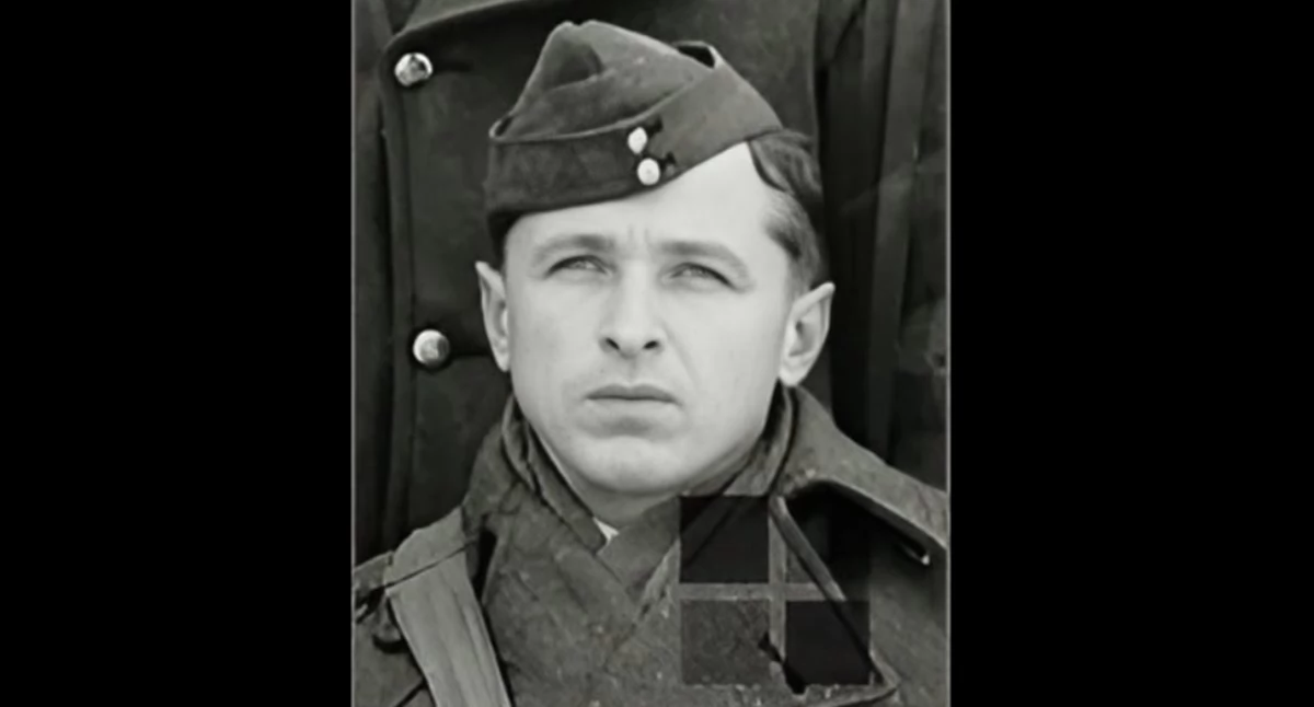 Historia i pamięć, Ludwik Tadeusz Cieślak (Cameron) Podczerwonego przedwojenny pilot instruktor lotnik bojowy wieloletni jeniec wojenny - zdjęcie, fotografia