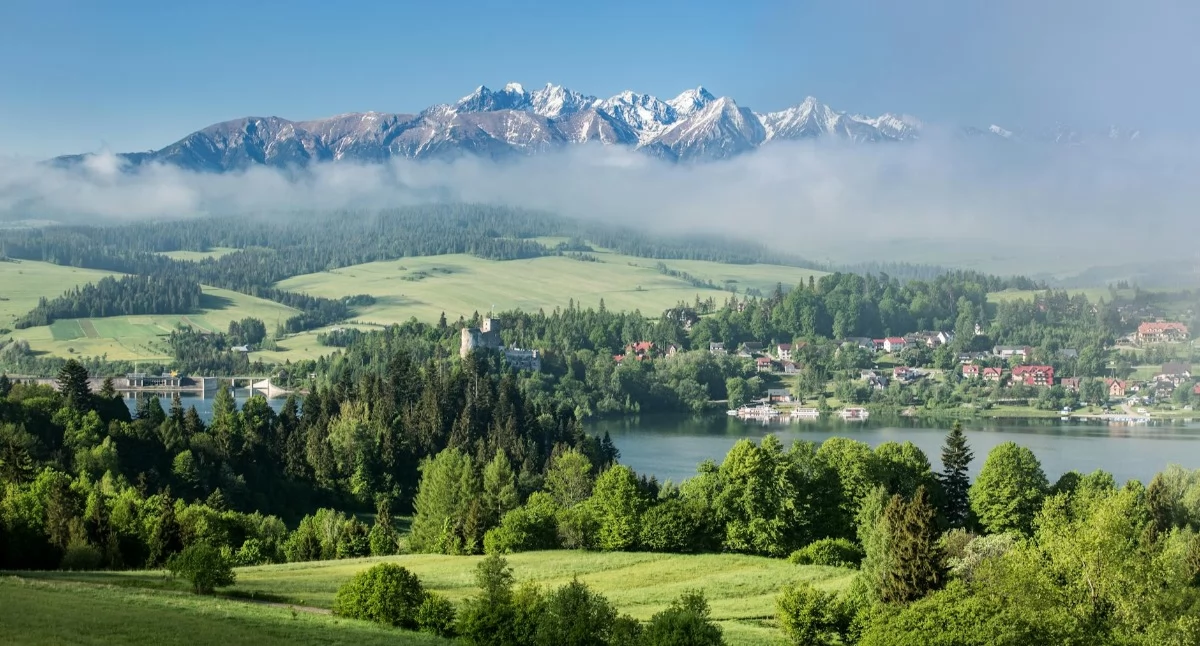 Różne, Czorsztynem odzyskać spokój głowa przestać pracować - zdjęcie, fotografia