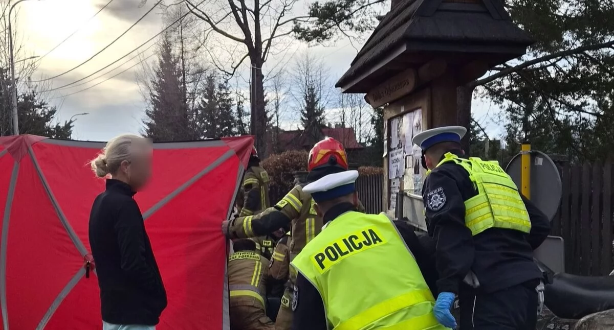 Wypadki, Pierwsze ustalenia policji wypadku quada Kościelisku latek obrażeniami zagrażającymi życiu - zdjęcie, fotografia