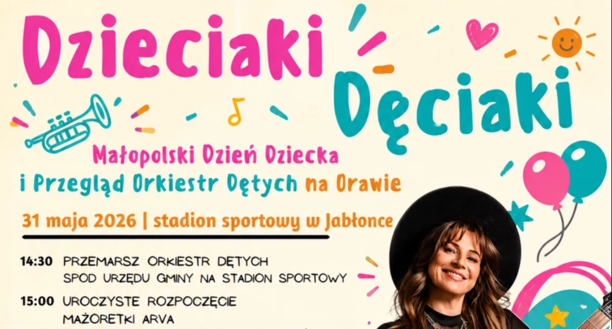 Festyny i pikniki, Dzień Dziecka Jabłonce zapowiada wyjątkowo mieszkańców czekają orkiestry atrakcje koncert Megitzy - zdjęcie, fotografia