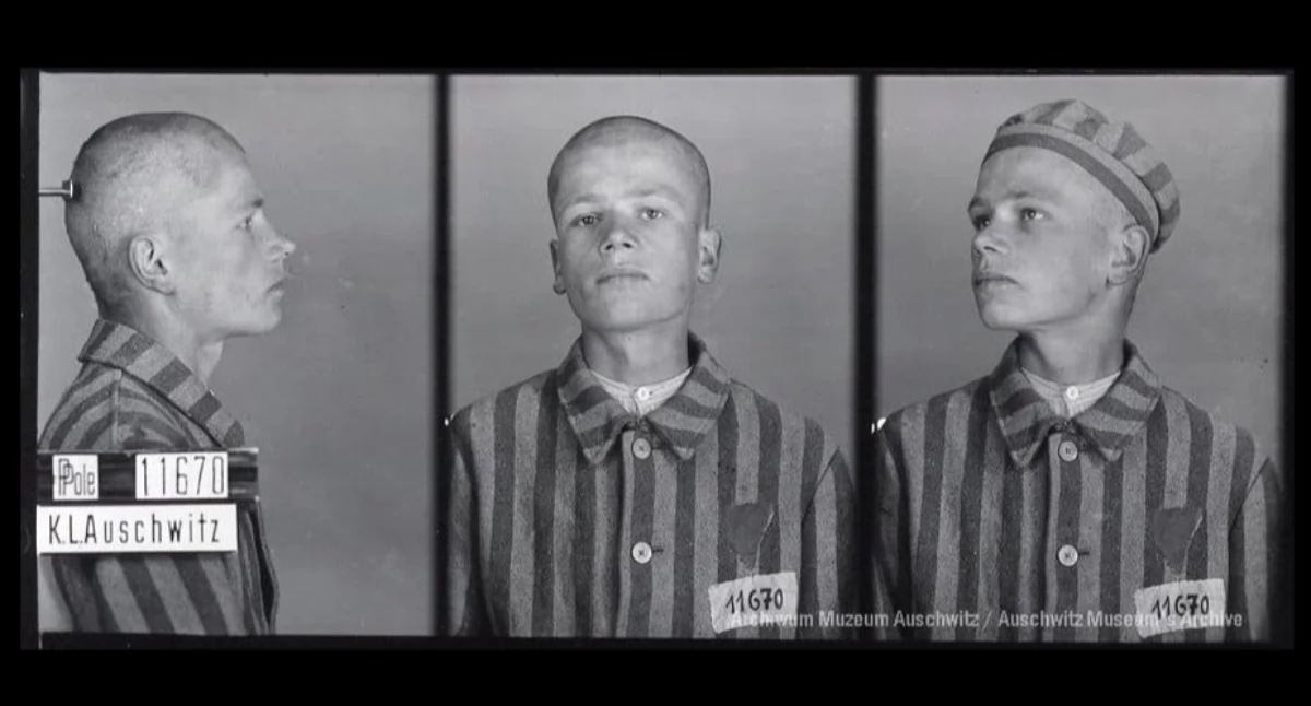 Historia i pamięć, Nazywam Mieczysław Fąfrowicz wrzaskach esesmanów kopany opuściłem wagon - zdjęcie, fotografia