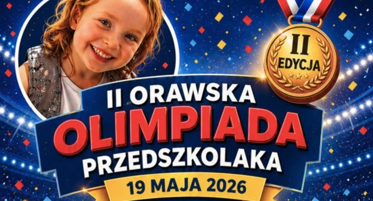 Festyny i pikniki, Wielkie sportowe wydarzenie najmłodszych Lipnicy Wielkiej Orawska Olimpiada Przedszkolaka - zdjęcie, fotografia