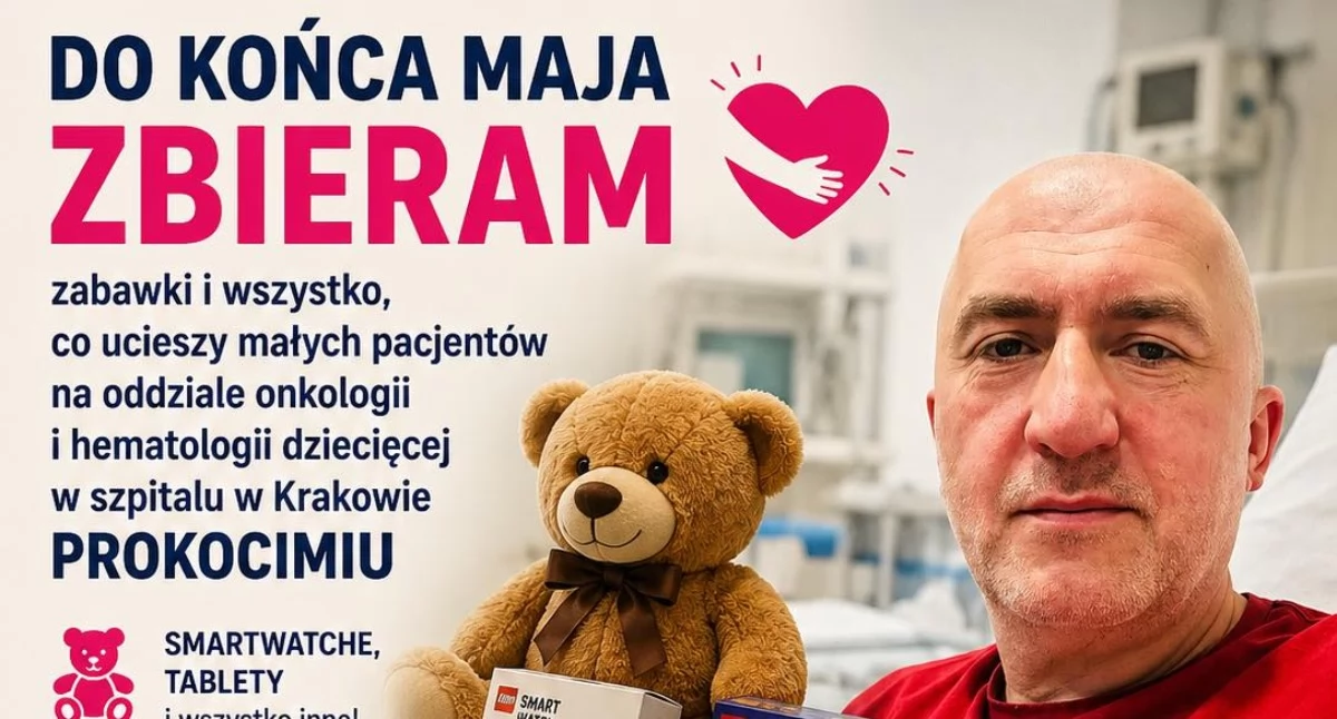 Pomoc charytatywna, Akcja charytatywna małych pacjentów onkologii dziecięcej - zdjęcie, fotografia