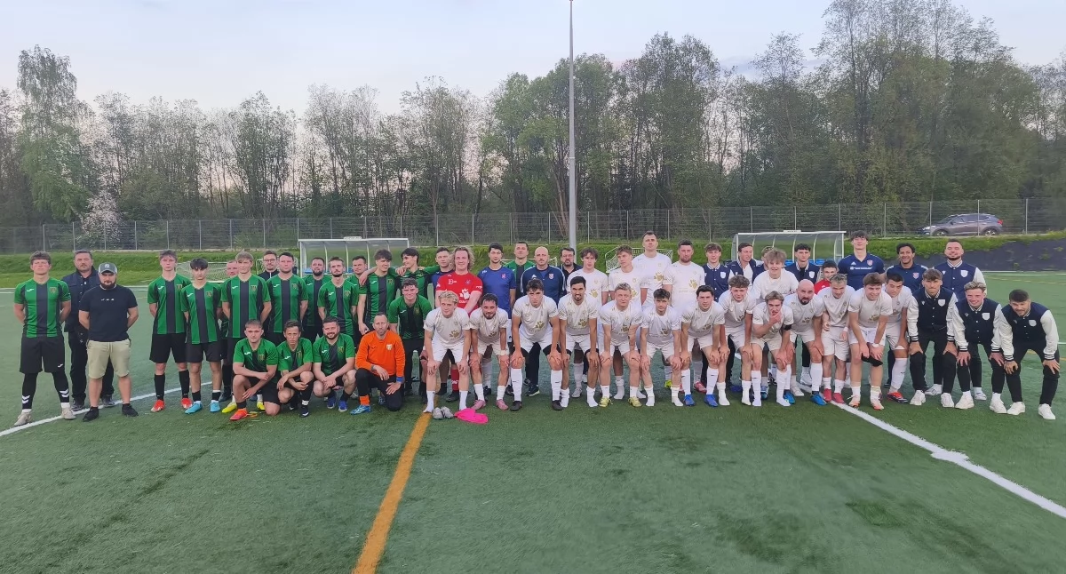 Piłka nożna, Czarnodunajeckie Clasico Wisła lepsza Czarnych Pucharze Podhala - zdjęcie, fotografia