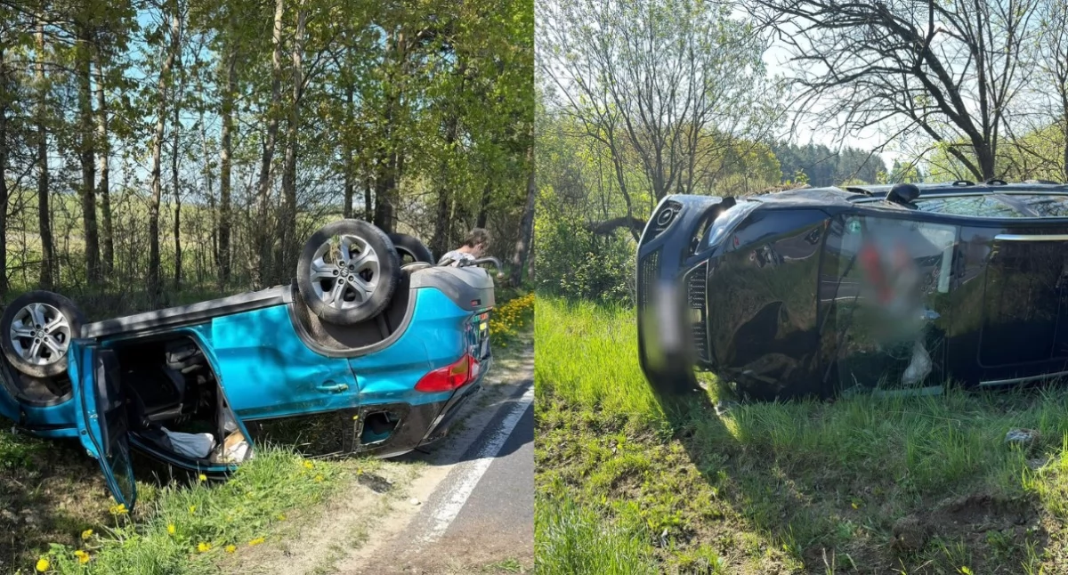 Wypadki, Policja informuje zderzeniu trzech samochodów DW957 Jedna osoba trafiła szpitala - zdjęcie, fotografia