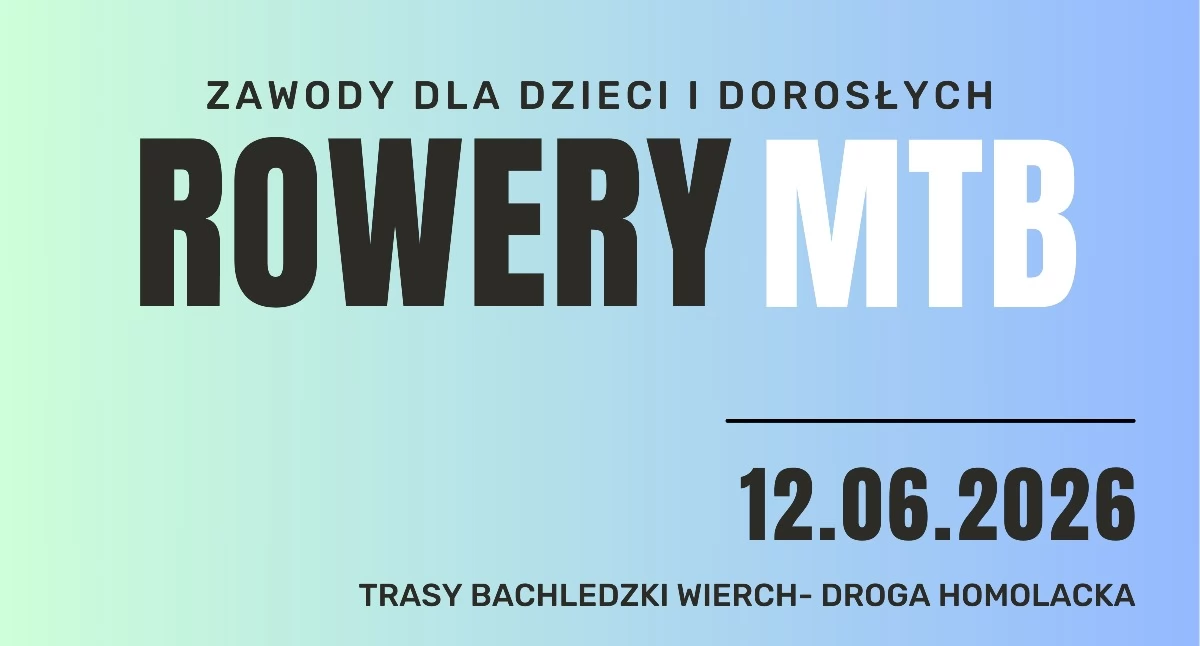 Rowery, Rowerowe ściganie wraca Bachledzki Wierch Zakopanem odbędą zawody uczniów dorosłych - zdjęcie, fotografia
