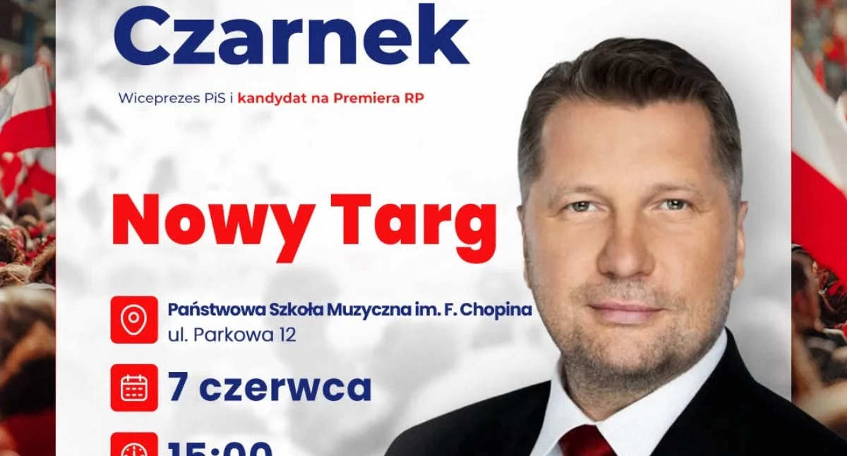 Polityka, Przemysław Czarnek odwiedzi polityk spotka mieszkańcami Podhala porozmawia bieżącej polityce - zdjęcie, fotografia
