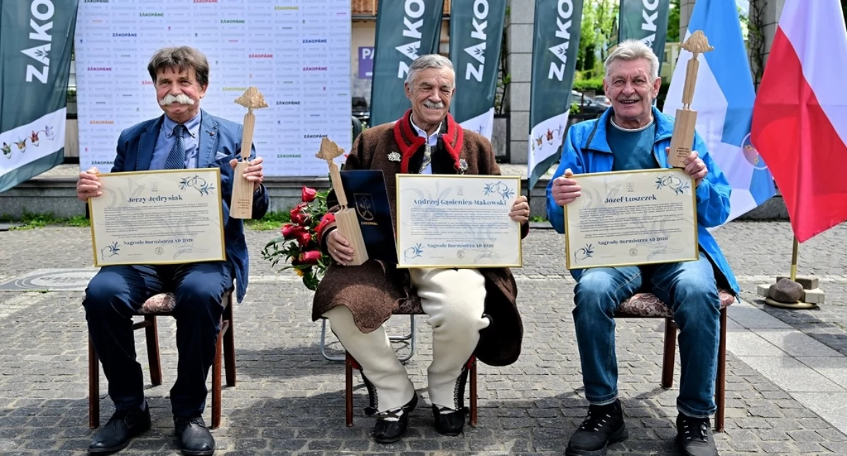 Samorząd, Laureaci Nagrody Burmistrza Miasta Zakopane - zdjęcie, fotografia