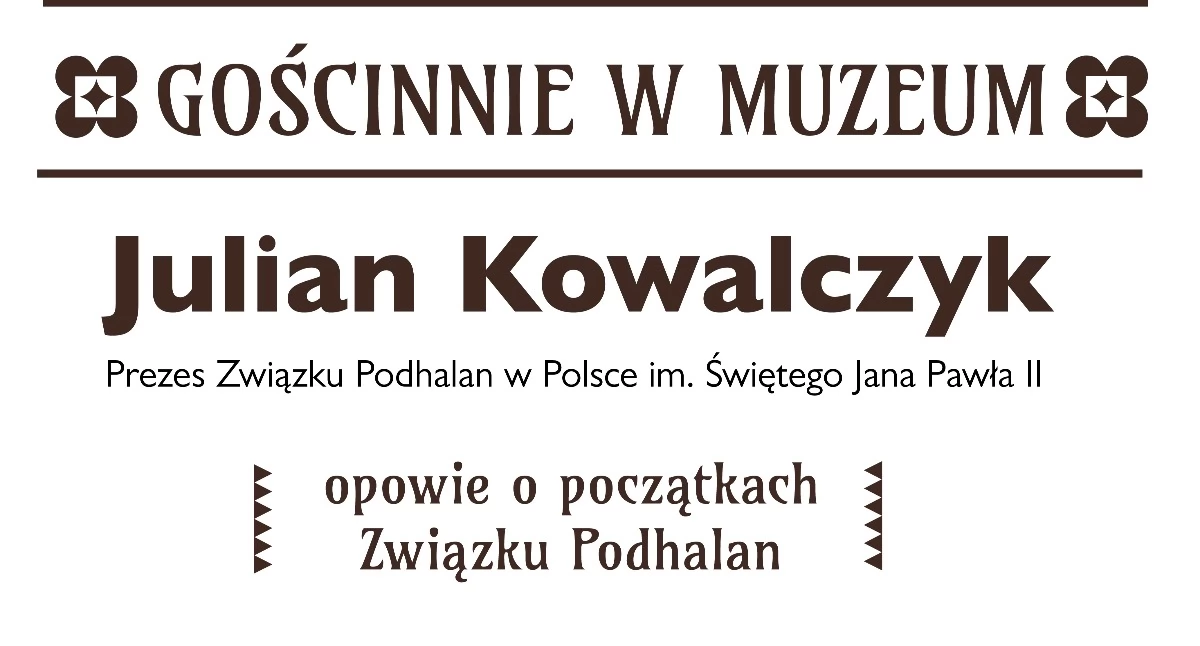 Spotkania, Początki Związku Podhalan tematem spotkania Muzeum Podhalańskim - zdjęcie, fotografia