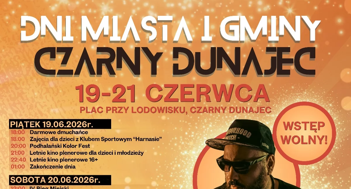 Festyny i pikniki, muzyki sportu folkloru  przed nami Dni Miasta Gminy Czarny Dunajec - zdjęcie, fotografia