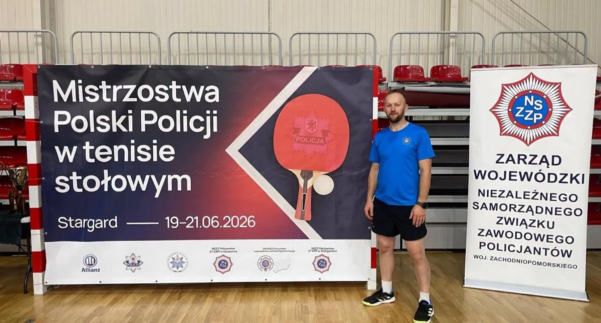 Inne sporty, Policyjny wicemistrz Polski Podhala Funkcjonariusz Zakopanego stanął podium - zdjęcie, fotografia
