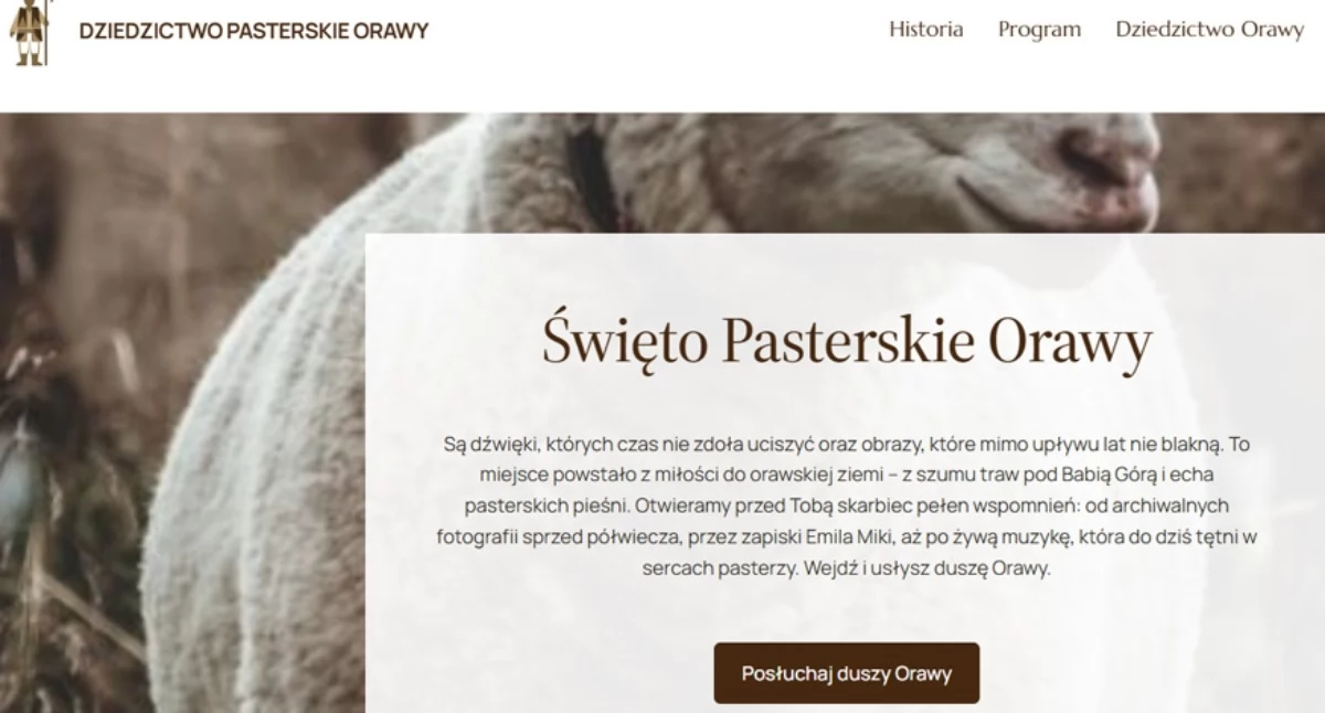 Samorząd, strona internetowa jubileuszowe Święto Pasterskie Orawa gromadzi swoje dziedzictwo jednym miejscu - zdjęcie, fotografia