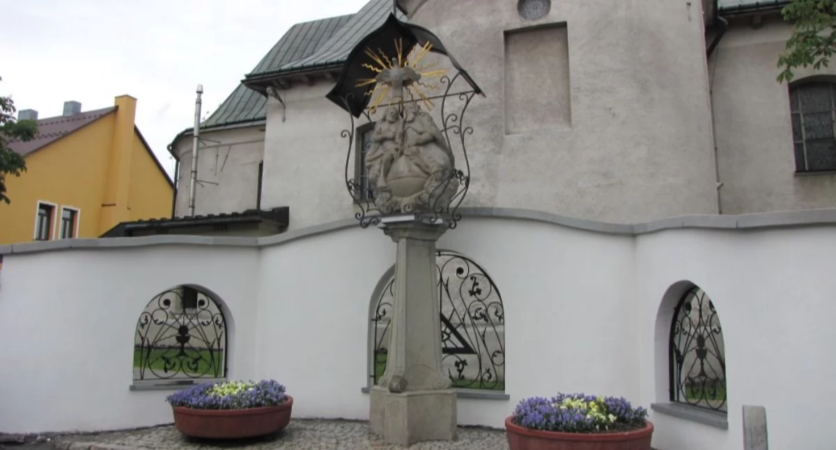 Religia, Kapliczki wezwaniem Trójcy Przenajświętszej Czarnym Dunajcu Stanislaus Chlebek Fundavir - zdjęcie, fotografia