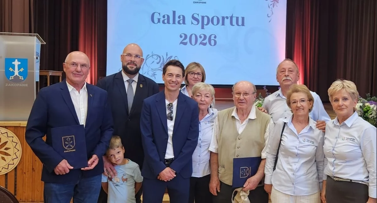 Samorząd, Zakopane nagrodziło sportowców wśród gości specjalnych Kamil Stoch - zdjęcie, fotografia