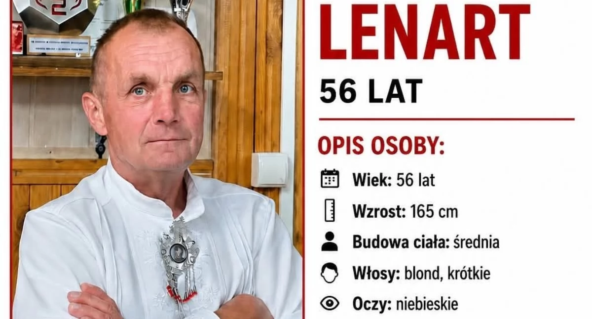 Akcje poszukiwawcze, Trwają poszukiwania letniego Czesława Lenarta zaginął Wiedniu - zdjęcie, fotografia