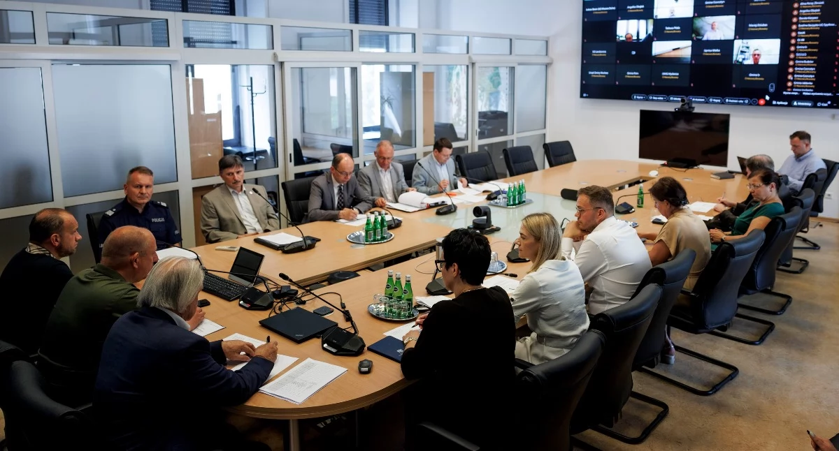 Fot. Wojewódzki Zespół Zarządzania Kryzysowego