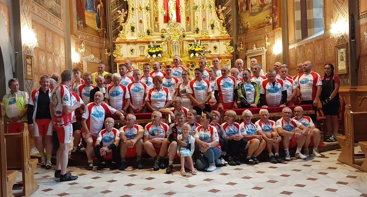 Religia, XVIII Góralska Pielgrzymka Rowerowa wyruszy kilka przed uczestnikami ponad kilometrów przez Polskępod hasłem „W tandemie Jezusem” - zdjęcie, fotografia