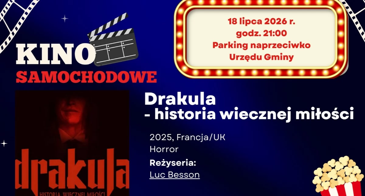 Kino, Drakulą Poroninie Samochodowe zaprasza plenerowy seans - zdjęcie, fotografia