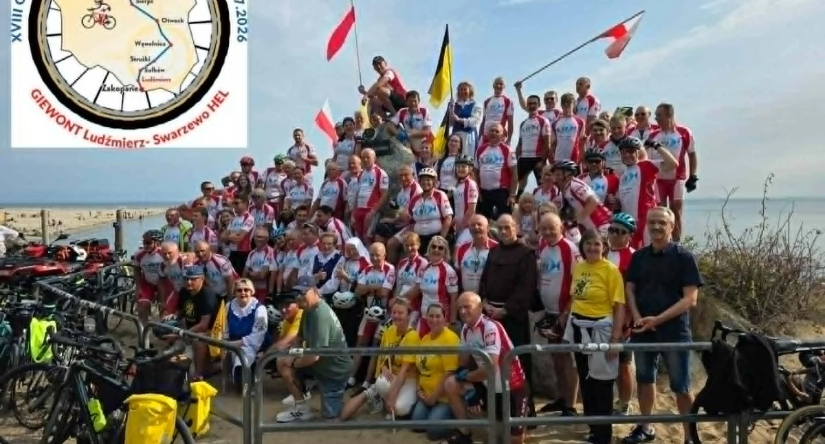 Rowery, zdobyty! XVIII Góralska Pielgrzymka Rowerowa dotarła morze - zdjęcie, fotografia