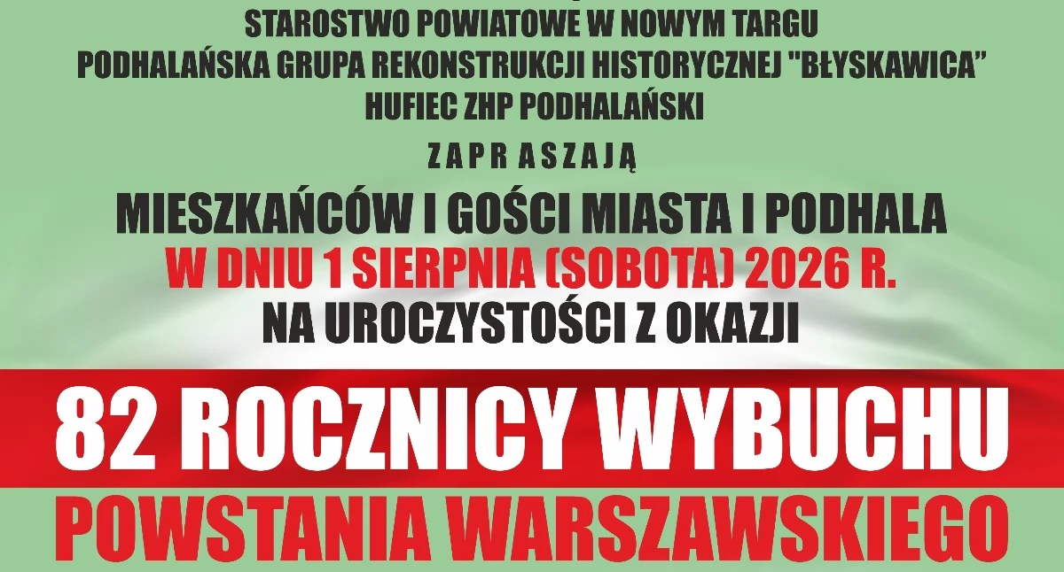 Historia i pamięć, uczci rocznicę Powstania Warszawskiego Rekonstrukcja Godzina „W” wyjątkowy koncert Rynku - zdjęcie, fotografia