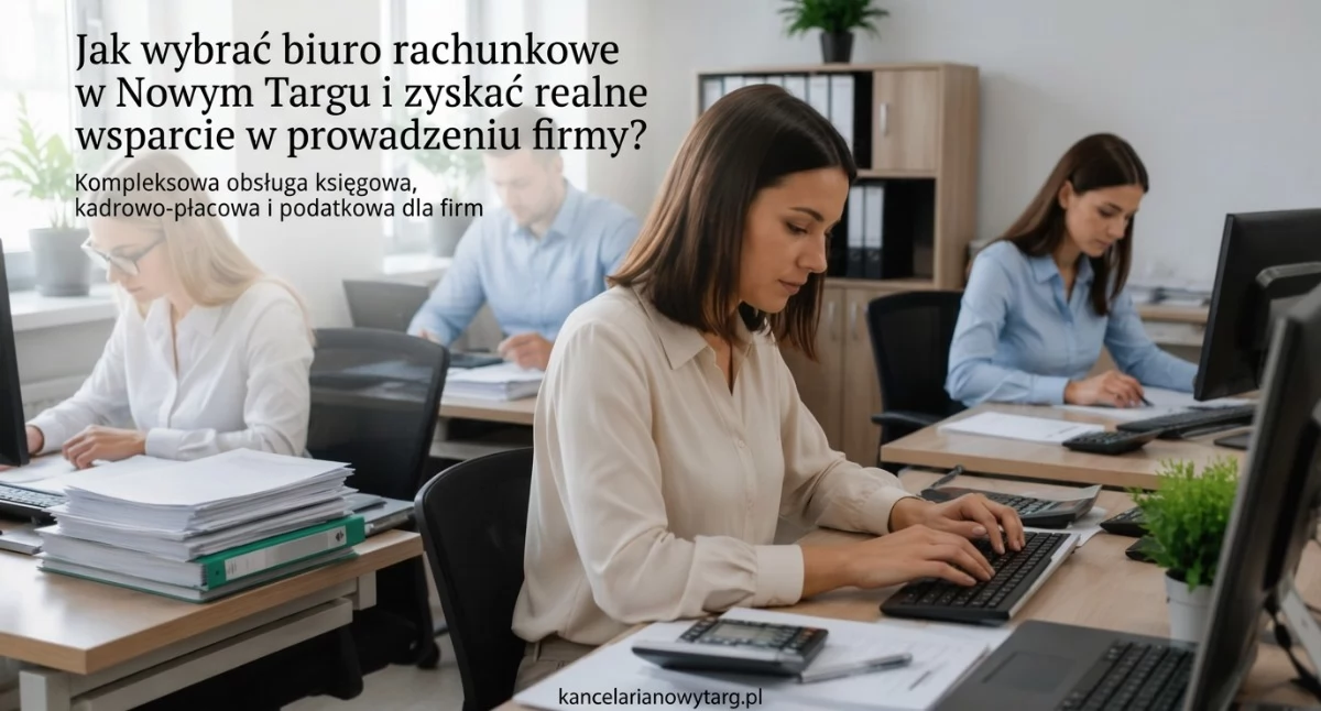 Różne, wybrać biuro rachunkowe Nowym Targu zyskać realne wsparcie prowadzeniu firmy - zdjęcie, fotografia