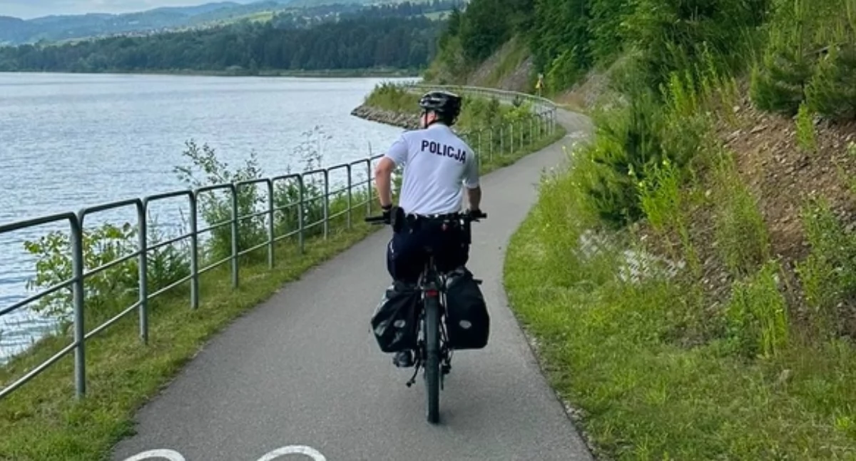 Informacje 112, wykroczeń mandatów kontroli trzeźwości Bilans patroli rowerowych Szczawnicy - zdjęcie, fotografia