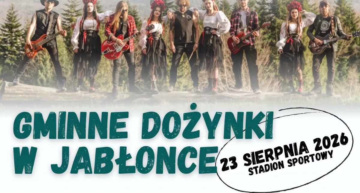 Festyny i pikniki, Dożynki gminie Jabłonka Będzie tradycyjnie muzycznie tanecznie - zdjęcie, fotografia