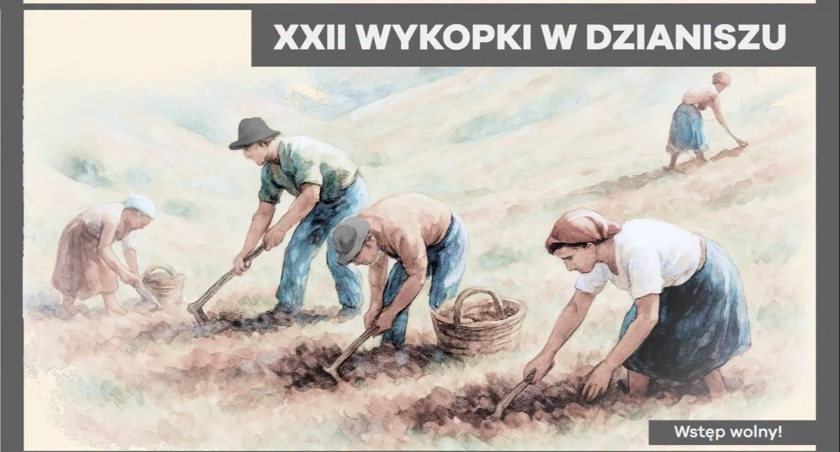 Festyny i pikniki, Wykopki Dzianiszu Będzie muzyka konkursy góralska zabawa - zdjęcie, fotografia