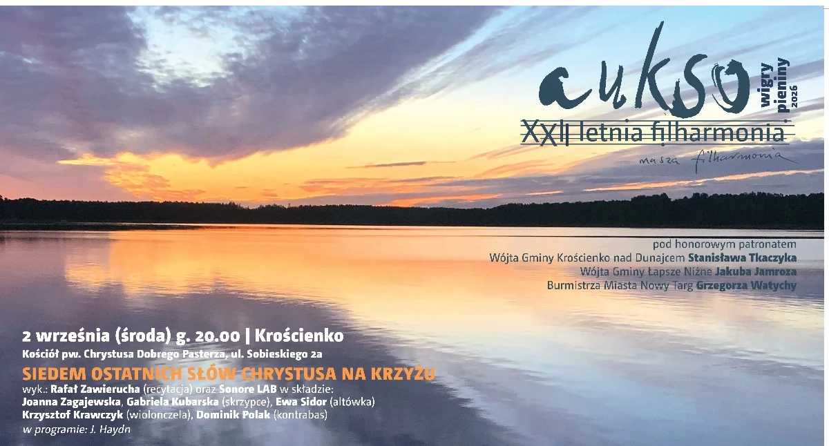 Koncerty, Muzyka klasyczna wraca Pieniny Przed Letnia Filharmonia AUKSO - zdjęcie, fotografia