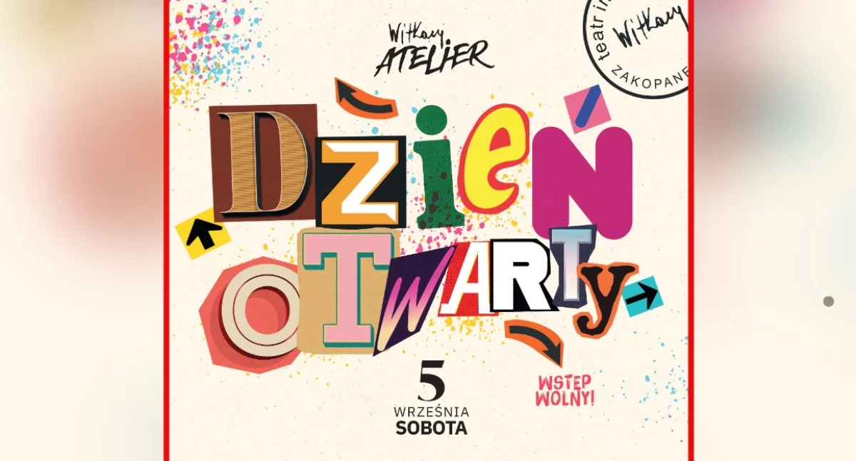 Spotkania, Dzień otwarty Witkacy Atelier Warsztaty teatr młodzieżowe pomysły - zdjęcie, fotografia
