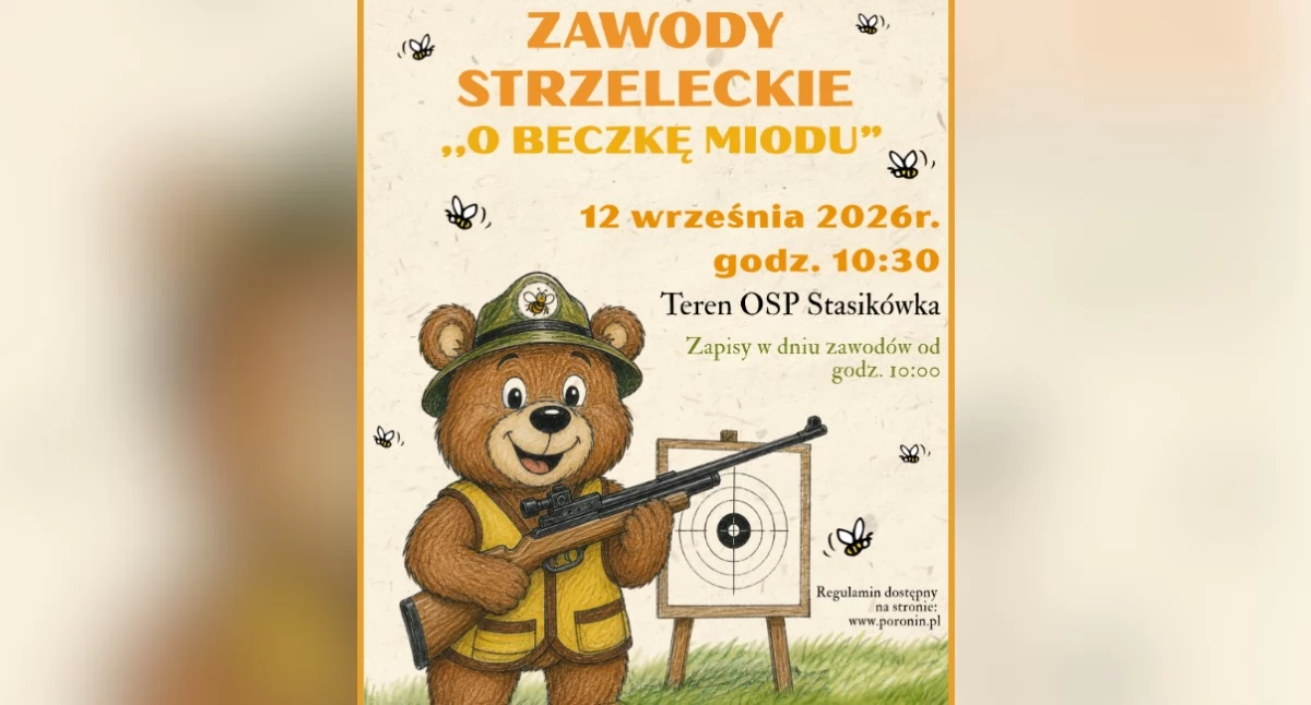 Inne sporty, Beczkę Miodu” Stasikówce Pierwszy turniej strzelecki gminie Poronin - zdjęcie, fotografia