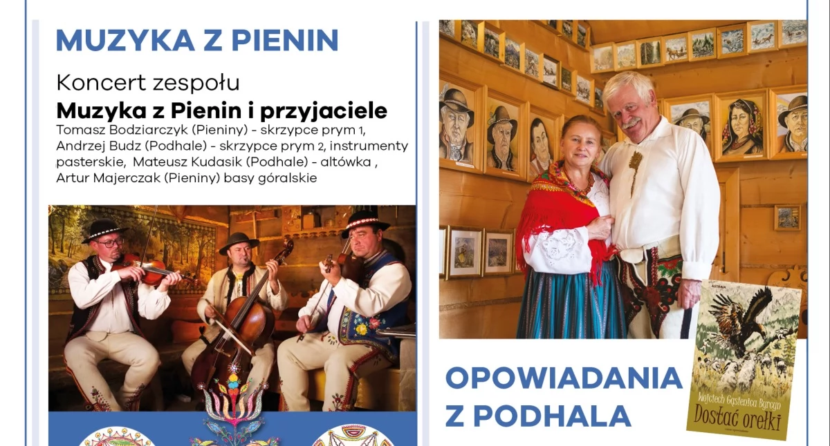 Koncerty, Muzyka Pienin zabrzmi Kościelisku Bezpłatne spotkanie piątek - zdjęcie, fotografia