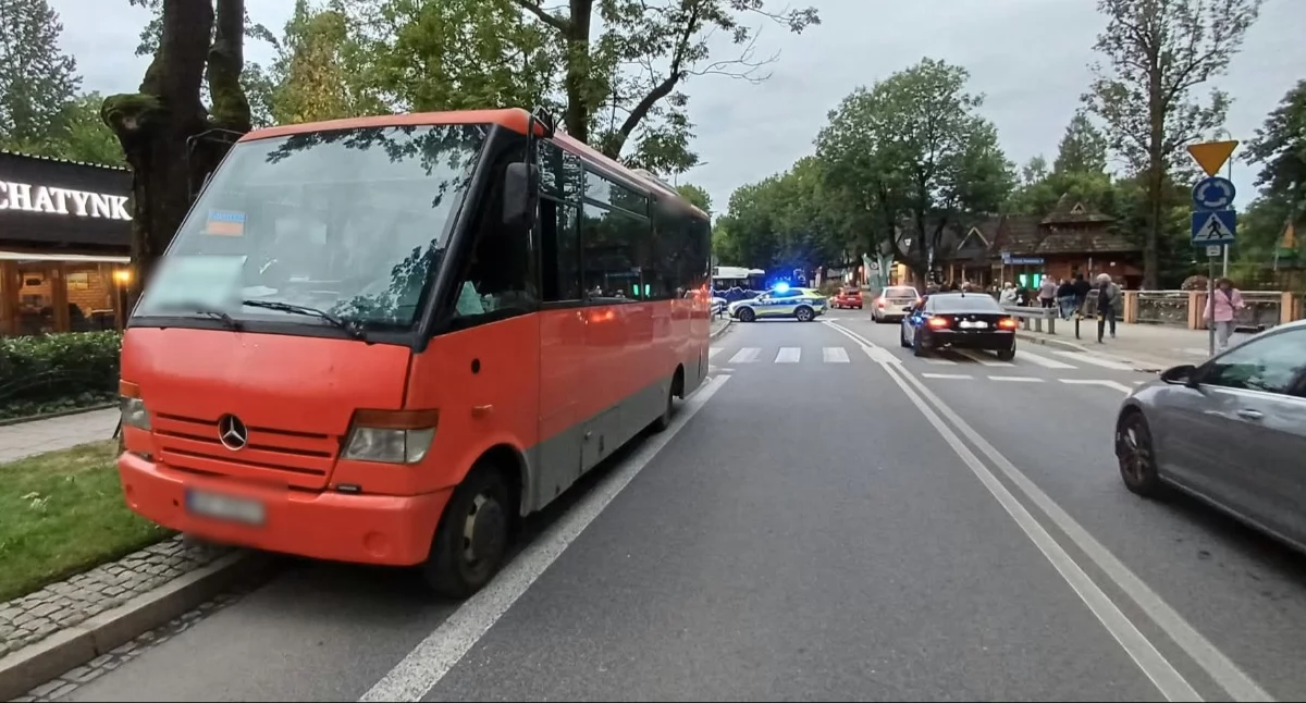 Wypadki, Tragedia skrzyżowaniu Zakopanem kobieta zginęła kołami - zdjęcie, fotografia