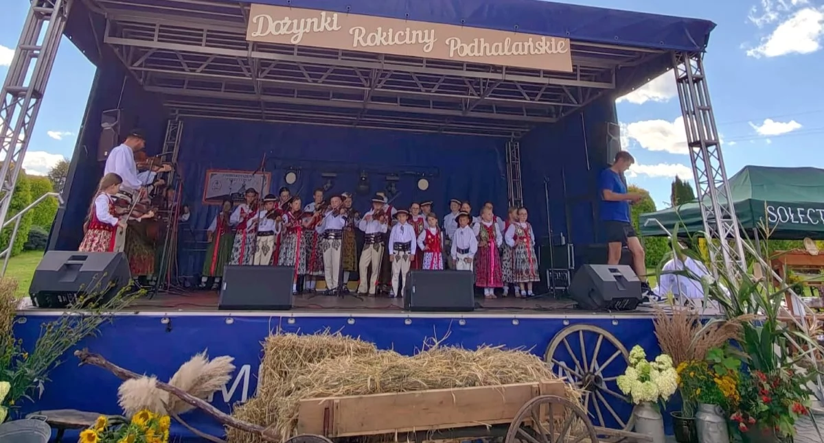 Festyny i pikniki, Sołeckie Dożynki Rokicinach Podhalańskich - zdjęcie, fotografia