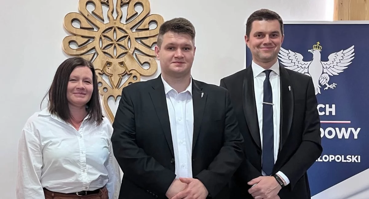 Polityka, Bartosz Fiedor nowym prezesem Ruchu Narodowego Nowym Targu - zdjęcie, fotografia