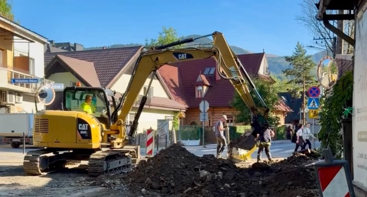 Drogi, Ulica Kasprusie zostanie czasowo zamknięta Utrudnienia Zakopanem - zdjęcie, fotografia