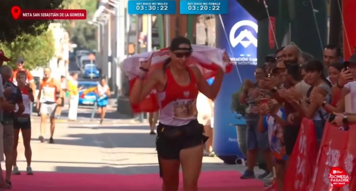 Biegi, Patrycja Stanek Czarnego Dunajca mistrzynią świata skyrunningu  - zdjęcie, fotografia