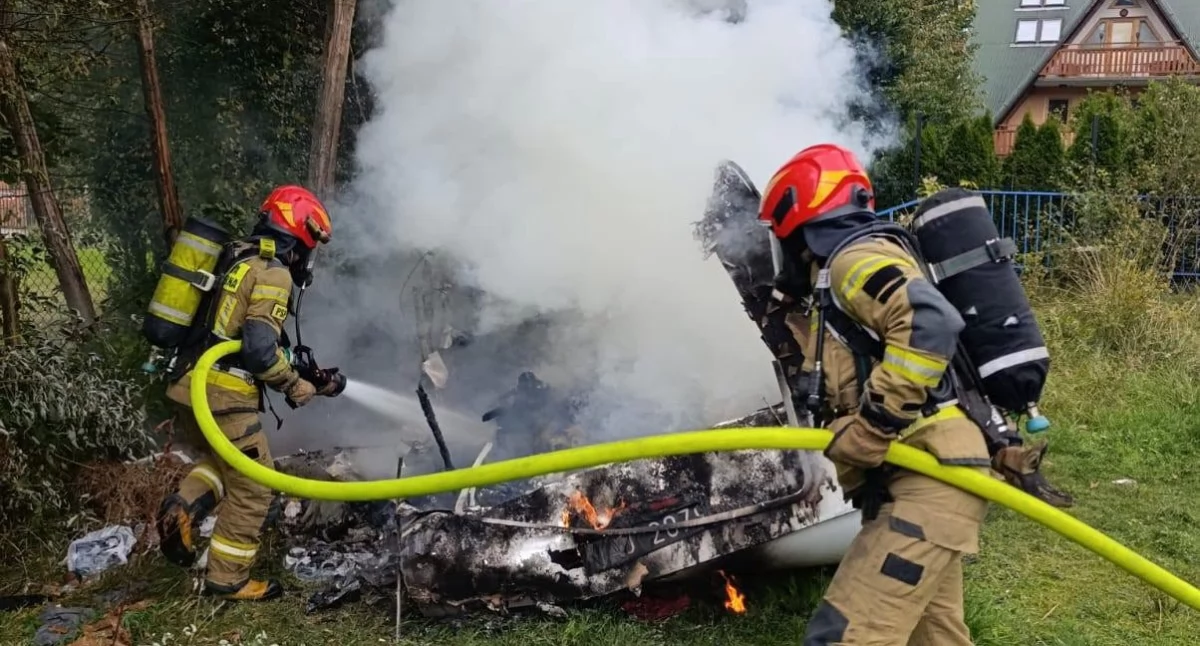 Pożary, Interwencja zakończyła tragicznym odkryciem strażacy podsumowują akcję - zdjęcie, fotografia