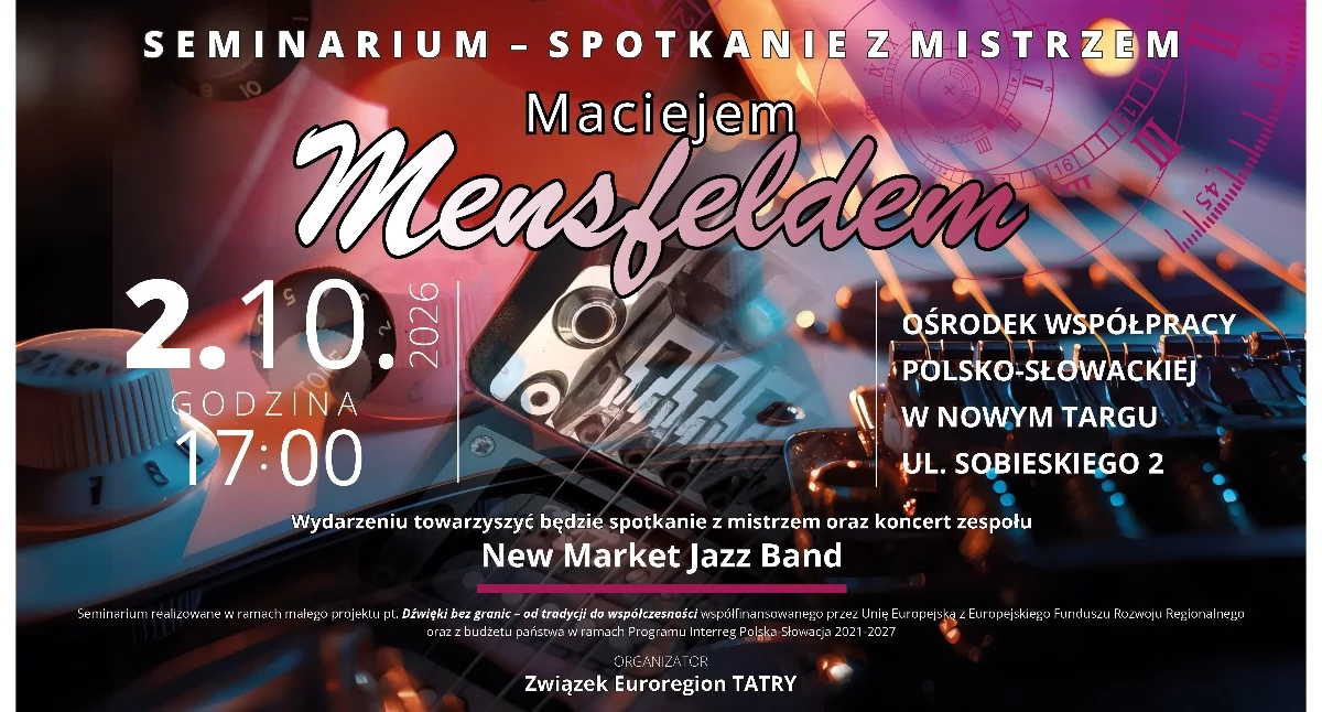 Spotkania, Spotkanie mistrzem lutnictwa Nowym Targu Maciej Mensfeld opowie swojej pracy - zdjęcie, fotografia