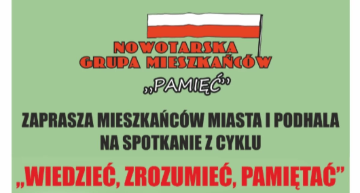 Spotkania, „Wiedzieć zrozumieć pamiętać” Lucyna Kulińska gościem spotkania Nowym Targu - zdjęcie, fotografia