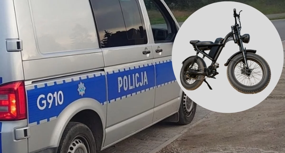 Zatrzymania, latek jechał elektrycznym motocyklem chodniku Policjanci przerwali niebezpieczną jazdę - zdjęcie, fotografia