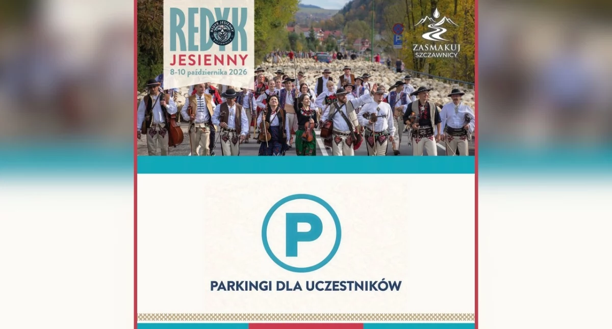Sprawy lokalne, Redyk Jesienny Szczawnicy Gdzie zostawić samochód Organizatorzy przygotowali listę parkingów - zdjęcie, fotografia