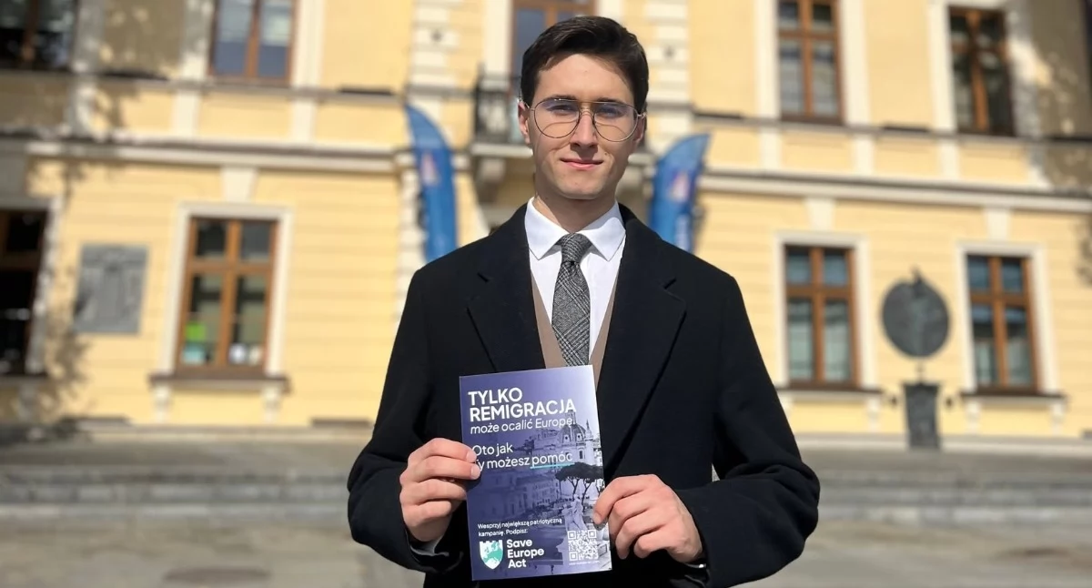 Polityka, Młodzi Wolności Podhala zachęcają poparcia inicjatywy Europe ochrona granic remigracja postulaty które wywołują debatę Europie - zdjęcie, fotografia