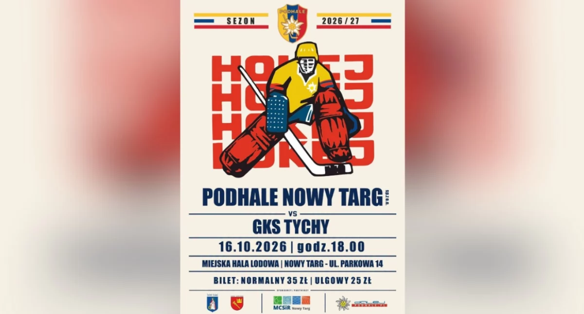 Hokej, Podhale zmierzy Tychy piątek - zdjęcie, fotografia