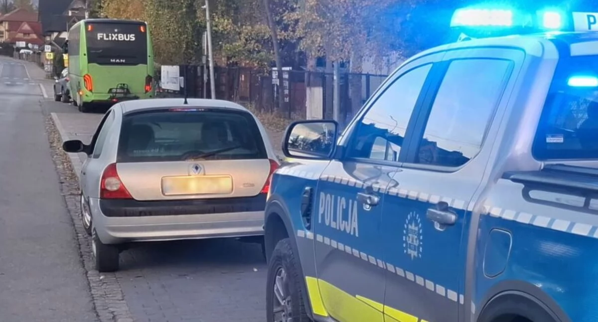 Zatrzymania, Dożywotni zakaz powstrzymał latka Jechał alkoholu ulicami Zakopanego - zdjęcie, fotografia