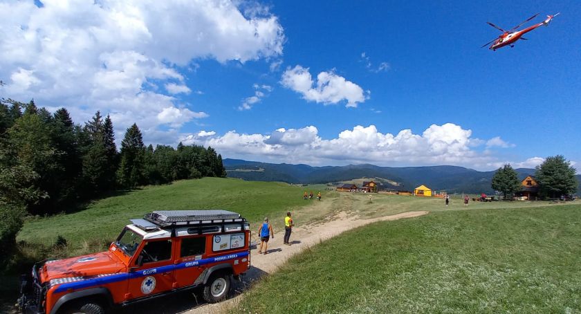 Śmierć w Pieninach / fot. GP GOPR Sekcja Szczawnica