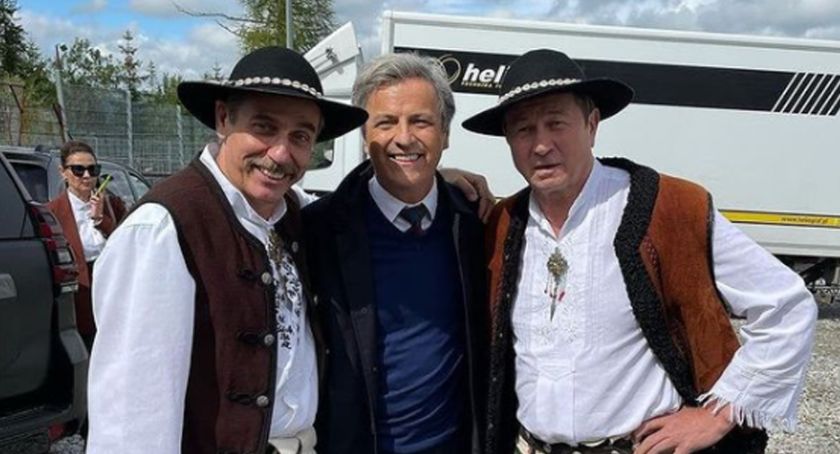 Od lewej Tomasz Sapryk, Piotr Polk i Piotr Cyrwus / fot. Instagram